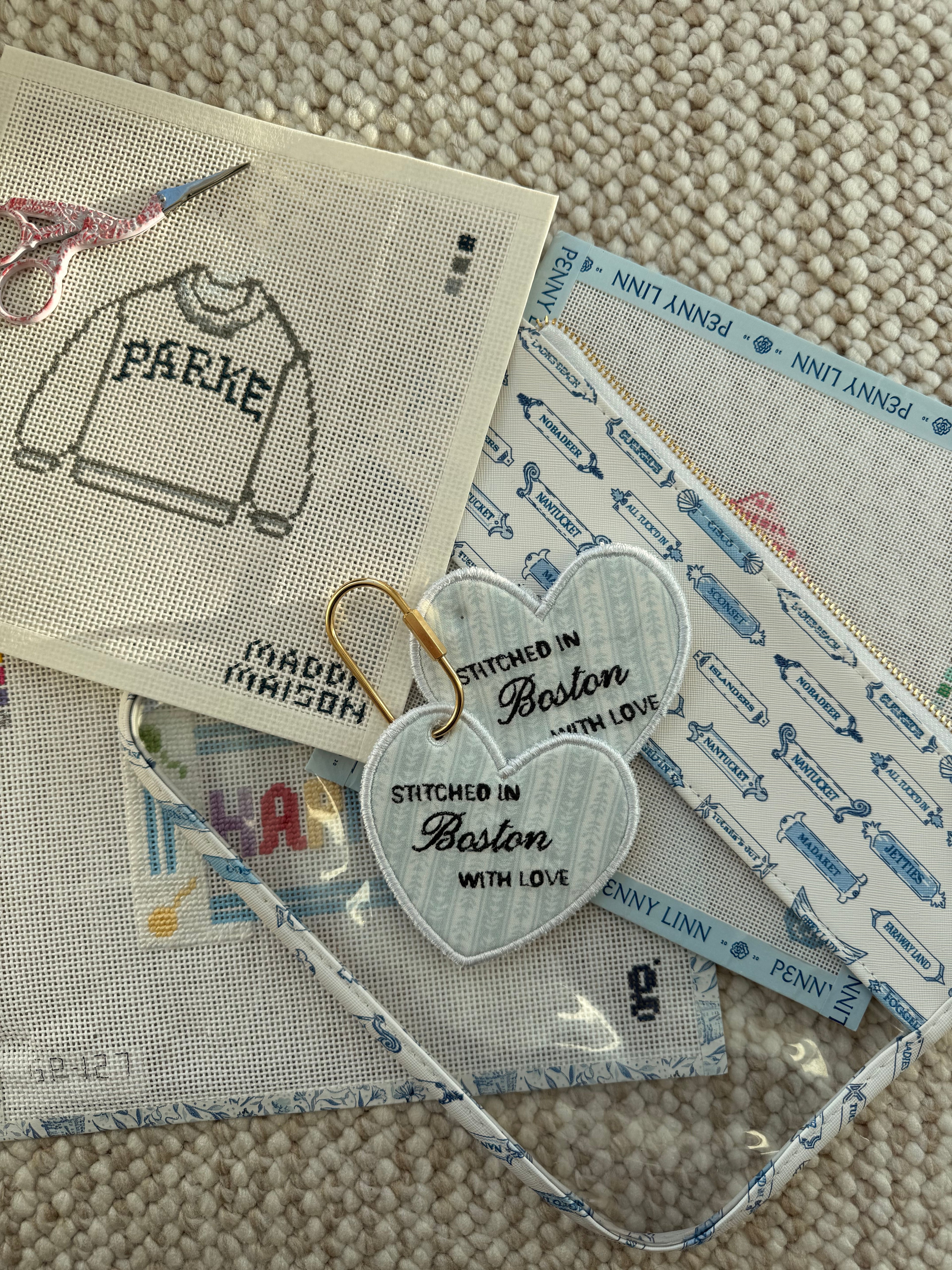 Stitched Bag Charm