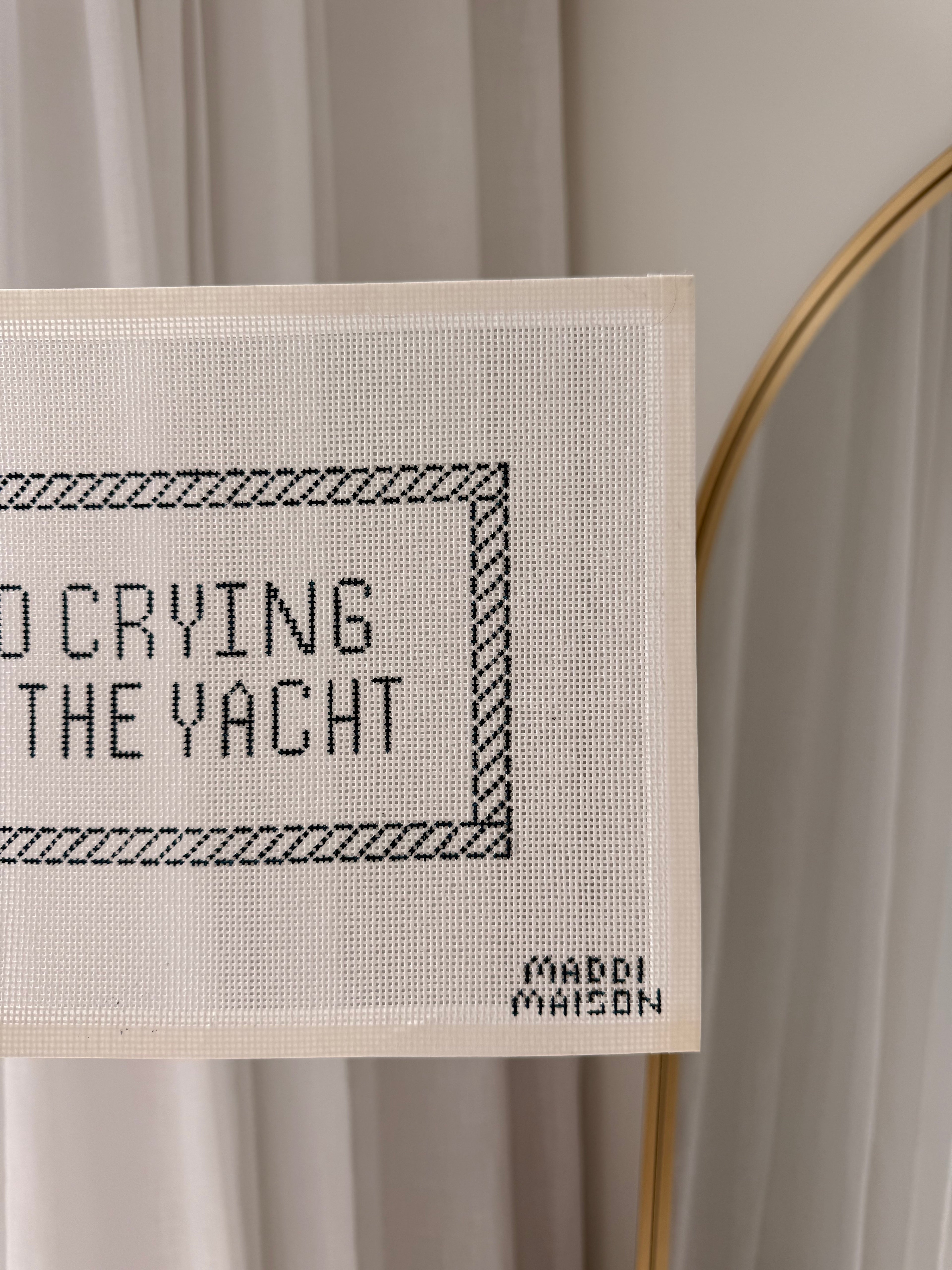 No Crying on the Yacht || 13 Mesh