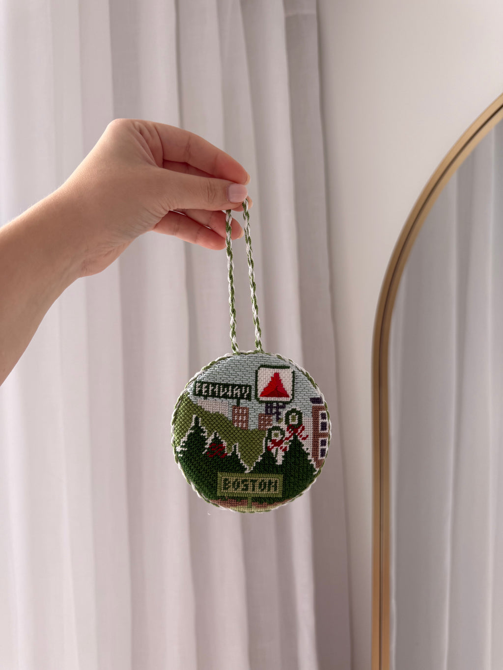 DIGITAL Boston Round Stitch Chart !!