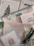 Custom Needlepoint Project Bag!!