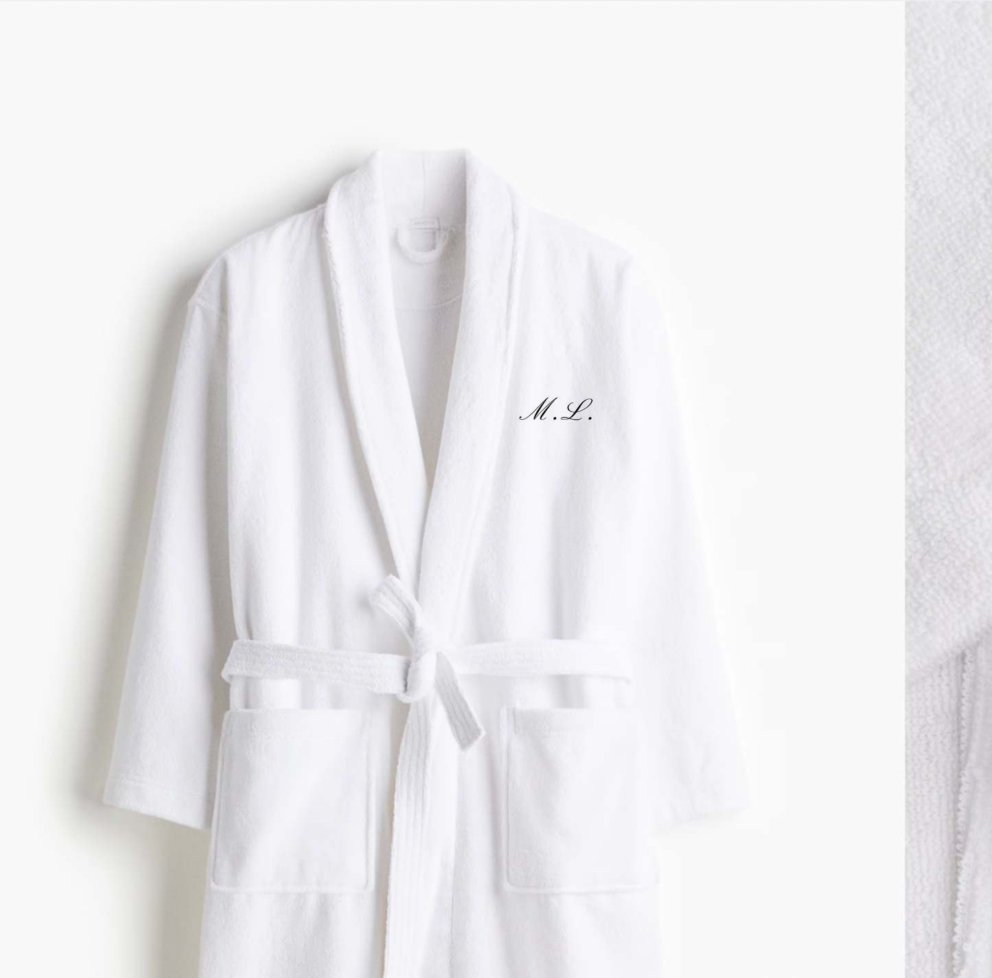 E. Initial Terry Robe