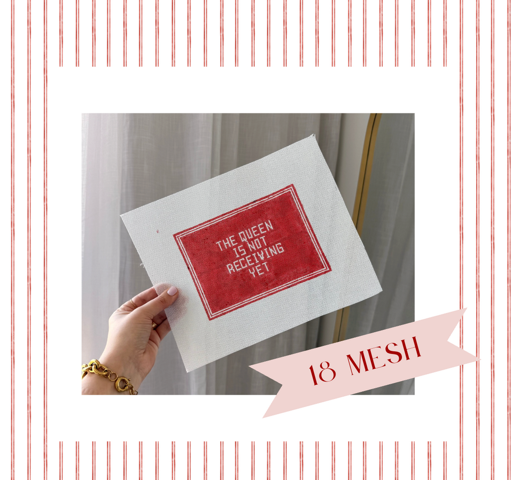 Queen Needlepoint Canvas